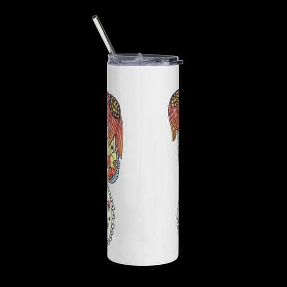 Butterfly Tumbler by Momma Balisti - 20oz Stainless Steel Tumbler @MommaBalisti - Picture 4 of 4